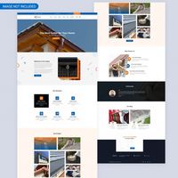 House renovation webpage | Premium Psd #Freepik #psd #house