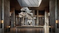 JW Marriott Hotel Qufu, birthplace of Confucius, is located in the old city. The brainchild of Kai Cui, the academician of the Chinese Academy of Engineering, the building is a masterpiece of design that celebrates Chinese architecture, while taking its ancient contexts into the 21st century. The spectacular lobby features a stylized moon gate and a statue of Confucius under a graceful ginkgo tree, in commemoration of the lectures "The Great Teacher" gave.