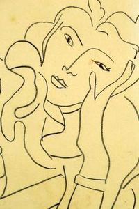 Matisse drawing, 1940's. #abstractartistsmatisse