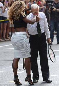 Serena Williams & David Letterman