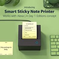 Smart Sticky Note Printer | Works with Alexa | A Day 1 Editions concept