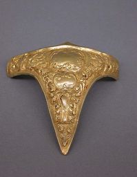 Indonesia. Main Design Component of an Armband, Gold, Indonesia (Java)