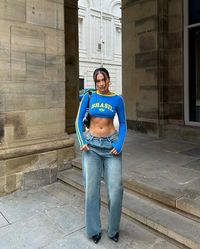 harriet slamin on Instagram: "can I wear this outfit every day please ? 🇧🇷👖 @edikted ad , use code SLAMIN10 for 10% off your order 🤍 #edikted #ediktedad"