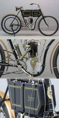 1903 1¾hp Romania Veteran #motorcycle from Yesterdays. Man do I love pre-war bikes!