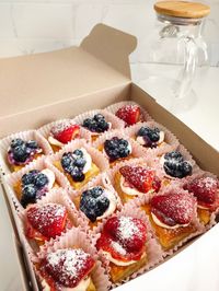 Delicious Mix Berries strudels