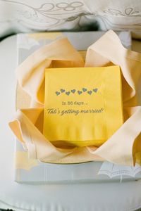 bridal shower napkins
