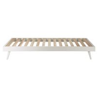 Panca letto bianco in pino 90x190 cm Sixties | Maisons du Monde