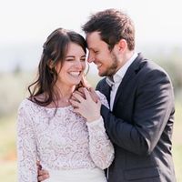 Elopement in Provence at Les Callis, Gordes Dress Aurélie Mey