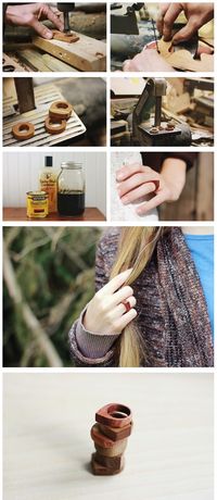 wooden rings how to