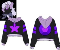 Amethyst Gem Crop/Hoodie – The Kigu Stop