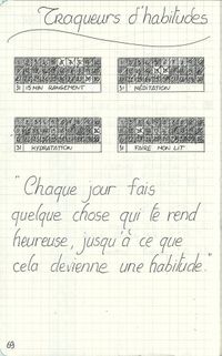 3ème mois d’utilisation de mon bullet journal. Je suis toujours aussi convaincue de son utilité et je l’emmène partout. Il est temps de faire un petit point! J’aime mon calendrier…