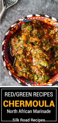 You’ll want to keep my North African chermoula recipe on hand for marinades, rubs, and more! I’m sharing two varieties: red and green.
