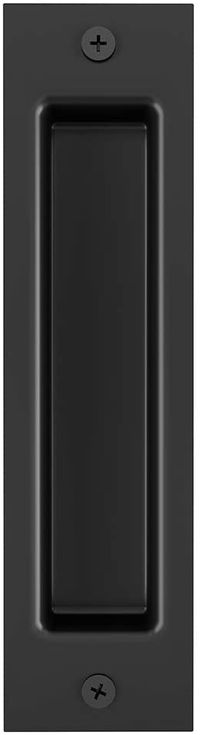 Amazon.com: JUBEST 8'' Black Barn Door Finger Pull Handle Solid Heavy-Duty Steel Handle for Barn Door : Tools & Home Improvement