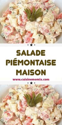 Cette salade est assez connue mais la faites vous maison? Personnellement la version toute faite du commerce je n’aime pas du tout, du coup j’étais un peu fâchée avec cette salade, et puis j’ai gouté fait maison… et là j’ai adoré !