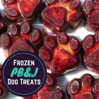 Help your pet cool off on a hot summer day with these easy frozen peanut butter dog treats from HGTV.
