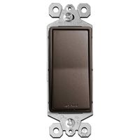 Dark Bronze Light Switch - Decor Rocker 15A