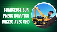 Aperçu de la chargeuse sur pneus KOMATSU WA320 avec GHD