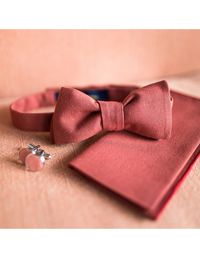 Noeud Papillon Rouge rouille