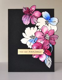 Wild Hibiscus by Tasnim using Altenew's Wild Hibiscus stamp set & Peerless watercolors