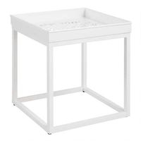 White Ophelia Outdoor Accent Table | World Market