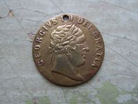 An Interesting Antique 'Spade Guinea' Gaming Token/Jeton - George III 1768 Made In The 1800's. by TownshendsEmporium on Etsy
