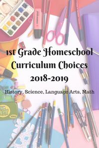 Looking for 1st grade homeschool curriculum? Check out what we’ll be using this year! | homeschoolgardens.com | homeschool curriculum