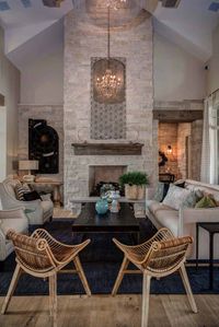 Timeless modern farmhouse with elegant-chic interiors in Texas hill country