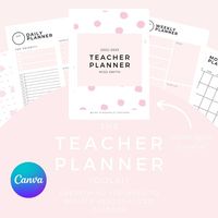 Check out this item in my Etsy shop https://www.etsy.com/au/listing/1278170714/printable-teacher-planner-2022-2023