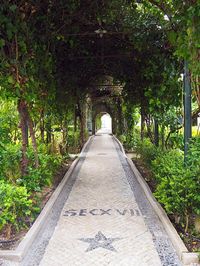 Een waar verborgen pareltje in Lissabon! Quinta dos Azulejos heeft een laat achttiende-eeuwse landtuin vol tegelpanelen, die tegenwoordig privé eigendom is van een college en daardoor dus geen toeristische trekpleister.