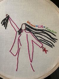 Women.Life.Freedom - Sarah's Hand Embroidery Tutorials