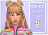 Just some hearts casually hanging around… new mesh basegame compatible 9 swatches maxis match disallowed for random custom thumbnail & specular maps all LODs