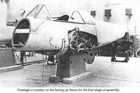 DH Hornet fuselage construction