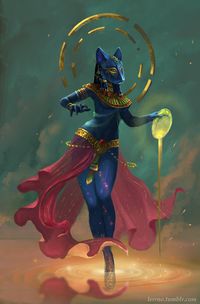 Bastet #concept #fantasy #Bastet #AncientWorld #egyptiangoddess #egyptiangods