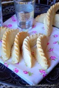 Corne de gazelle gâteau marocain aux amandes