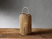 Handcrafted in an open, light and airy weave, our Malawi Lantern Collection is an oversized statement maker.