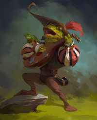 Grung - DnD Folk / Kin / Races #DungeonCrawling #DnD #TombAnnihilation #ToA #Grung #DnDRaces #Character #Inspiration #Magic #Fantasy #JRusso