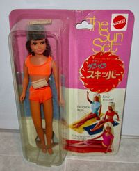 I also see at least 2 fade spots which is very common with these dolls. The cardboard backing has typical creasing on top and the middle. I also accept credit cards and checks. | eBay!