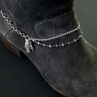 Boot Jewelry, Boot Bracelet, Shoe Jewelry, Boot Accessories, Boot Chain, Western Jewelry, Beaded Bracelets, Beaded Jewelry, Boho Jewelry