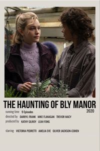 minimal polaroid series poster for the haunting of bly manor