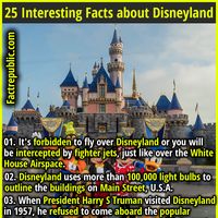25 Interesting Facts about Disneyland - Fact Republic
