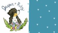 Unique, coordinated art and decor for little ones featuring adorable, whimsical animals.