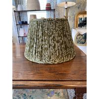 Custom Maison Maison Gathered Lampshade | Chairish