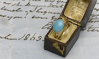 Jane Austen's turquoise and gold ring.