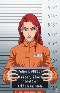 Zhora Mercer (Earth-27: 2027) commission by phil-cho
