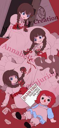 Annabelle, The Conjuring, Horror Characters, Horror Movies, Twitter (Credits for the Artist)