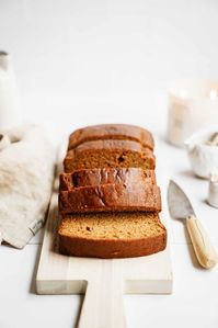 The Easiest Vegan Pumpkin Bread | FoodByMaria