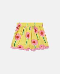 Flower Print Shorts-Multicoloured-large