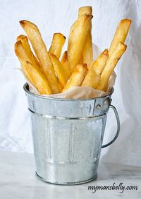 Crispy on the outside, soft on the inside and not a killer to your waistline. These oven baked french fries taste just like takeout, but healthier.