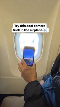 humminglion on Instagram: Try this cool trick next time you’re flying! ✈️ :: :: #reeltutorial #tutorial #tips #cameratricks #learnphotography #shotoniphone…