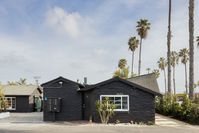 The DNA: A revamped 1940s motel right on the Pacific Coast Highway, melding together the historic bungalow architecture with a modern yet laidback surf vibe. The interior space doubles down on the California-cool aesthetic with pieces from local artists, midcentury modern furniture, Moroccan rugs, and playful tiling. Outside, a cedar-style hot tub and fire pit, along with picnic tables offers guests a way to socialize.